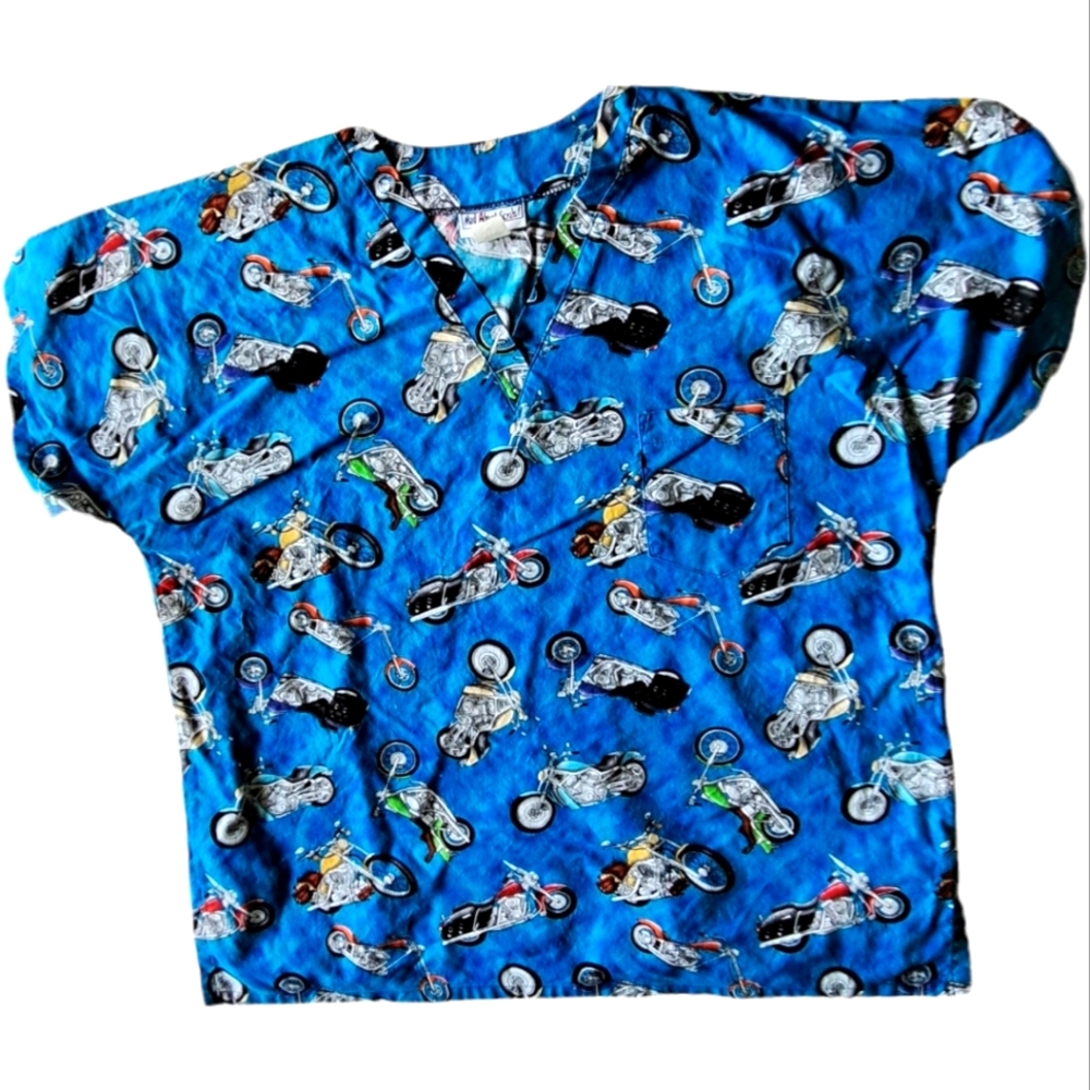 Mad About Scrubs Motorcycle Top